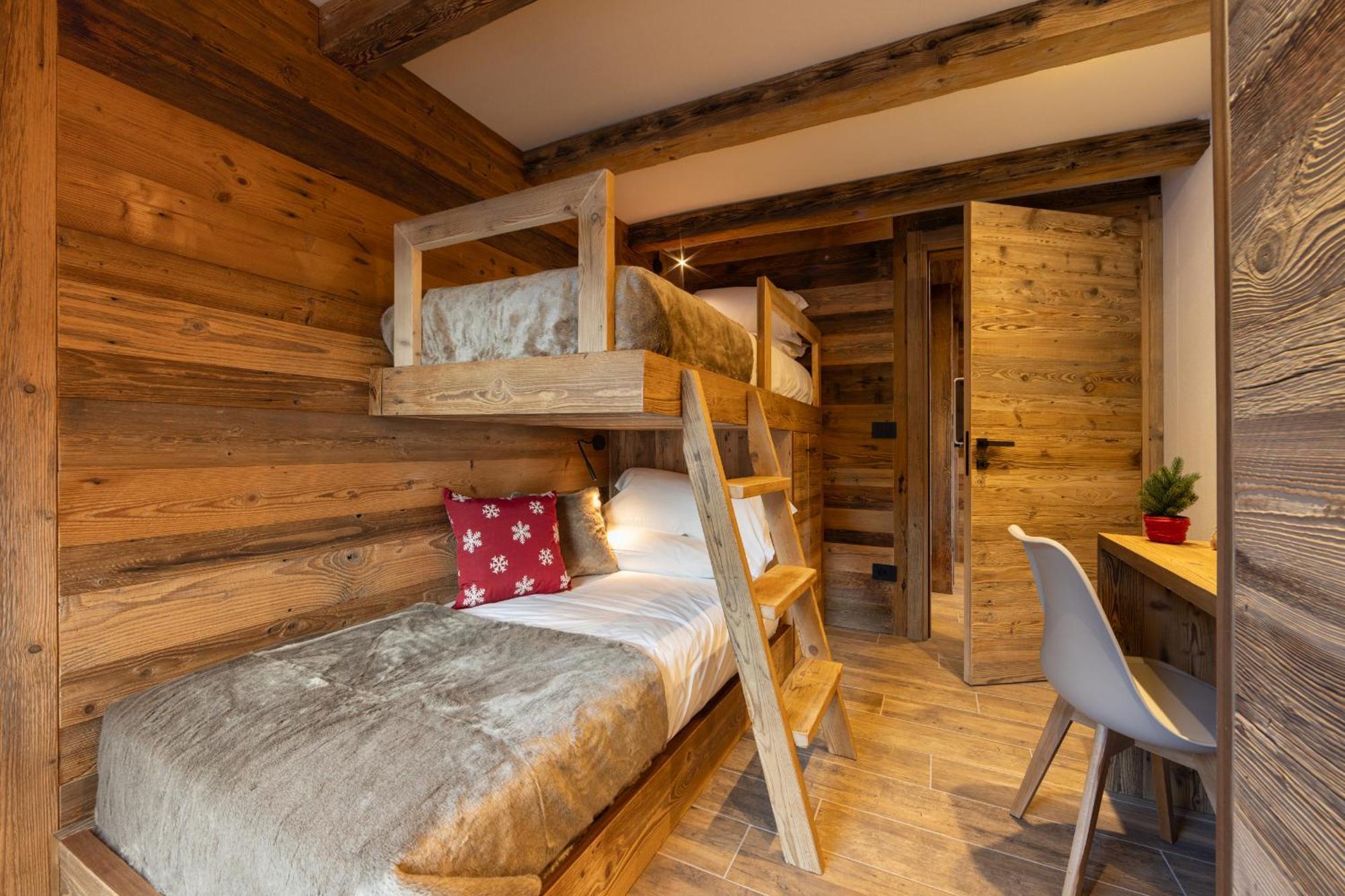Les Reves Des Montagnards, Appartements De Charme Torgnon Exterior foto